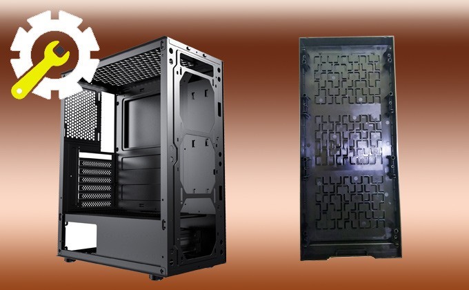 Hướng dẫn tháo mặt kính trước để gắn fan cho các dòng case của VSP