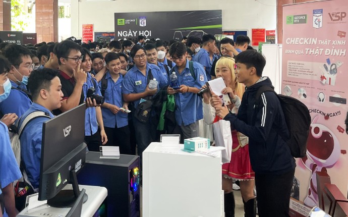 Ngày Hội Công Nghệ Đánh Dấu Cột Mốc Khởi Đầu Đồng Hành Trong Chuỗi Sự Kiện Công Nghệ Của VSP Và Nvidia Geforce