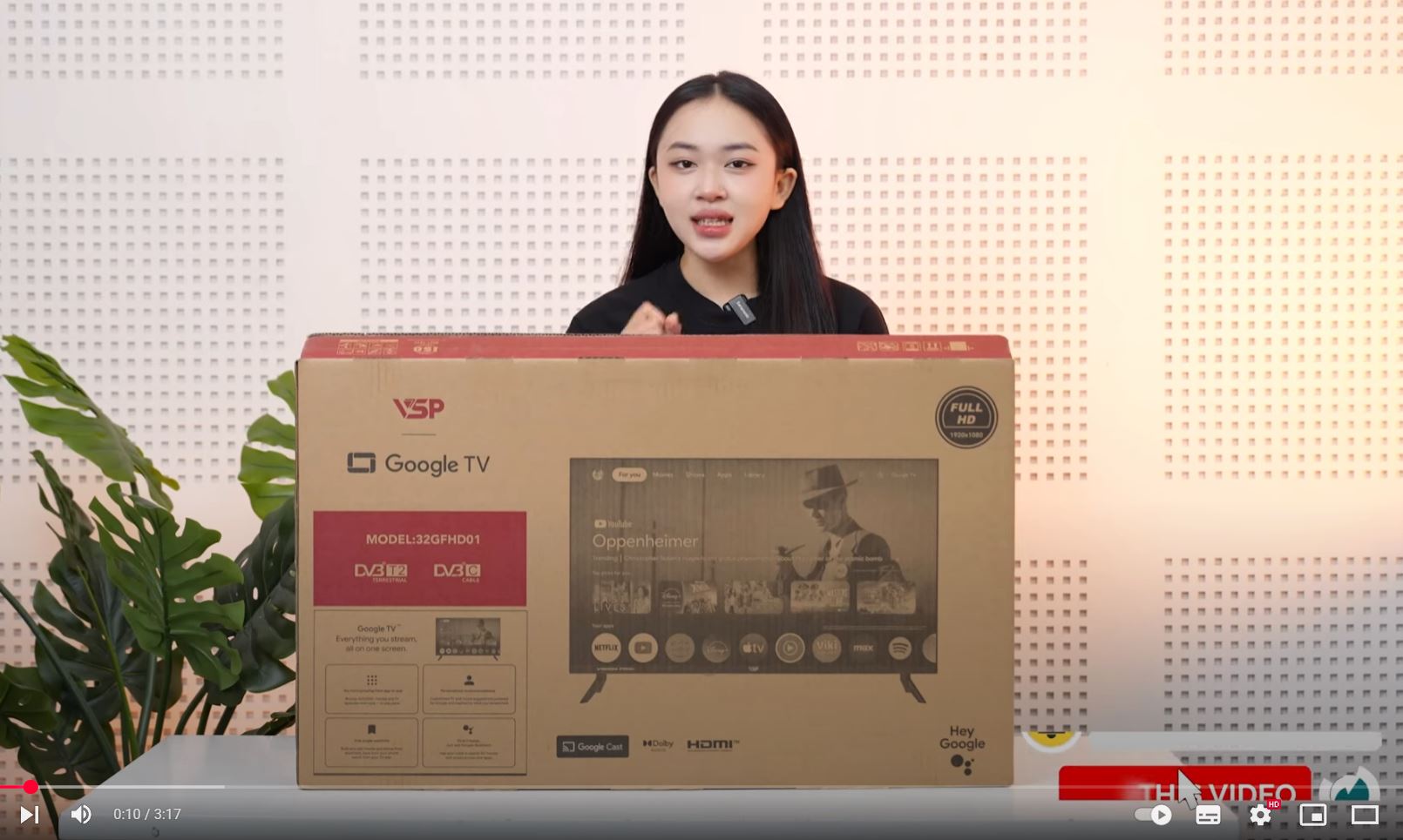 Cùng VSP Trải nghiệm với VSP Google TV 32 inch FHD 32GFHD01 nhỏ gọn, tiện nghi, cực kỳ thông minh!