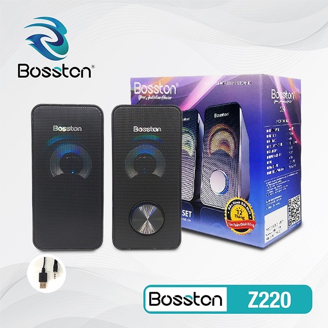 Loa Vi Tính Bosston Z220 Đèn Led RGB