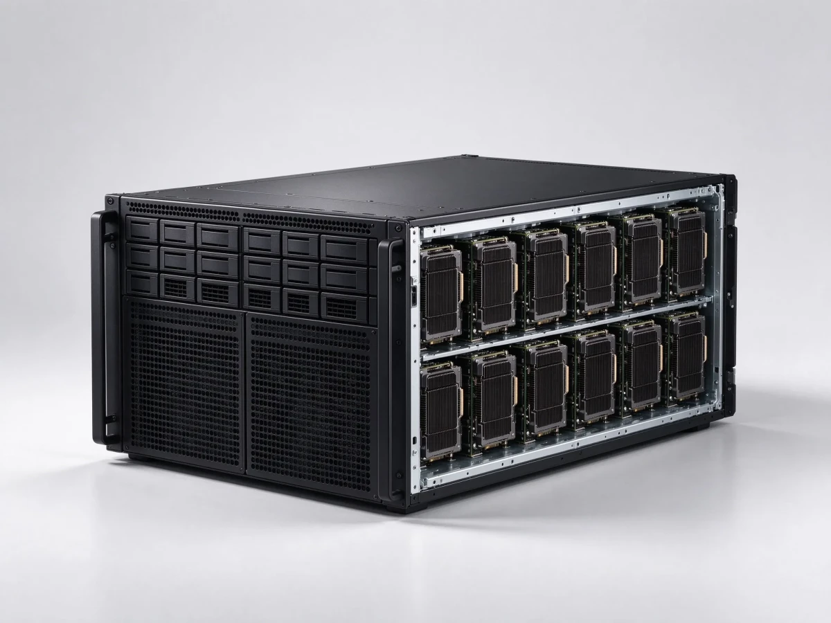 Máy chủ AI rack VSP-AISI-GPU S1000 (4U/5U / 12 GPU SXM / 2 CPU Xeon-EPYC / DDR5 / 24 khay 3.5