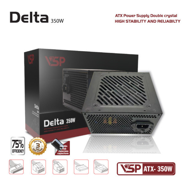 Bộ nguồn VSP Delta ATX- 350W