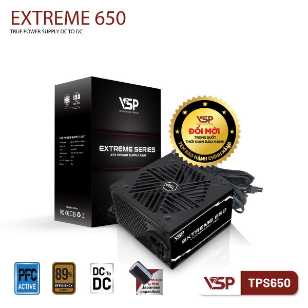 Bộ nguồn VSP Extreme TPS650 - 650W - DC to DC
