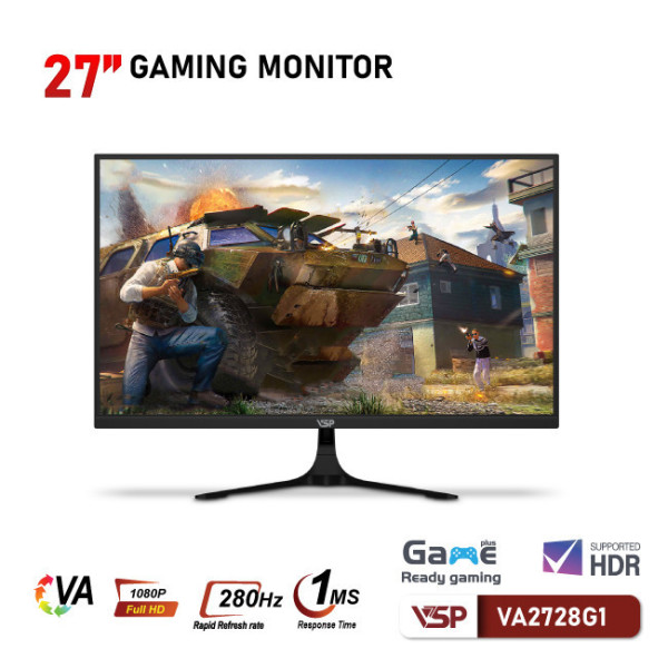 Màn hình VSP VA2728G1 (27inch / VA / FHD / HDR / 280Hz / 1ms / Freesync)
