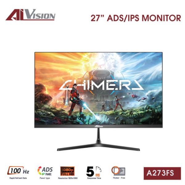 Màn hình văn phòng AiVision A273FS (27inch / FHD / 100Hz / 5ms / Adaptive Sync)