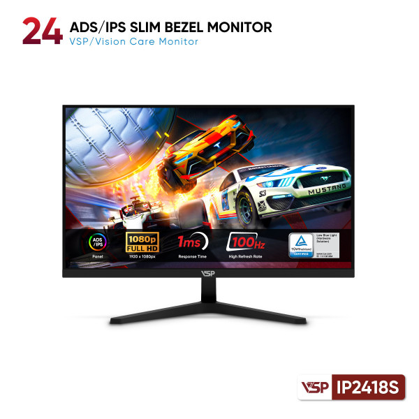 Màn hình VSP IP2418S (23.8inch /  FHD / 100Hz / 1ms)