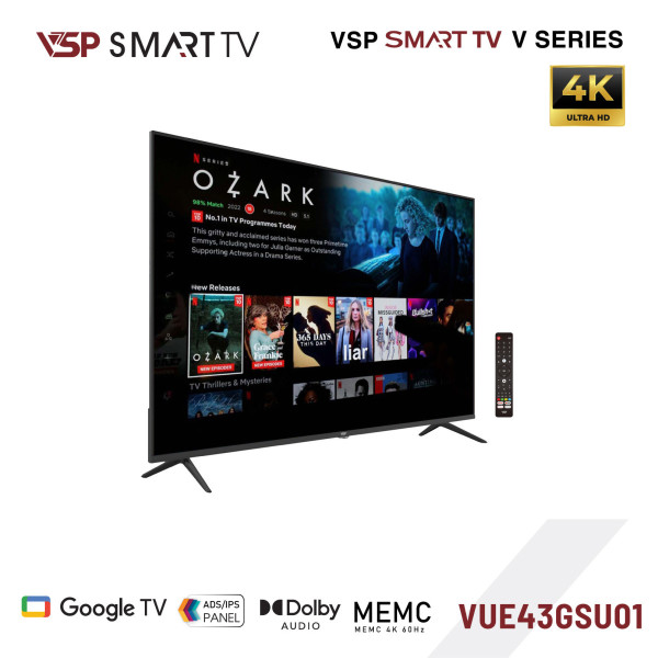 Smart Tivi  VSP 43inch VUE43GSU01 4K UHD