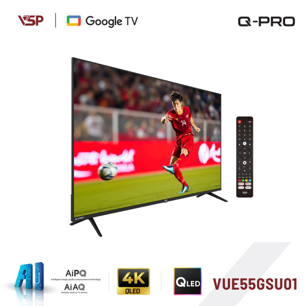 VSP Smart Tivi Q-PRO Series (55 inch / 4K QLED / Google TV)