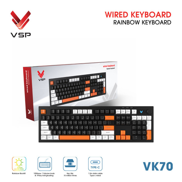 Bàn Phím VSP VK70