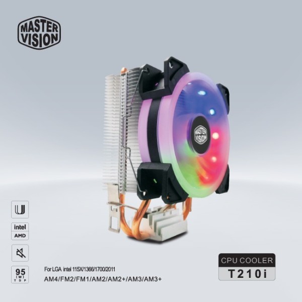 Tản nhiệt CPU Masster Vision T210i