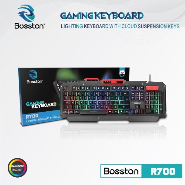 Bàn phím giả cơ Bosston R700 LED Gaming
