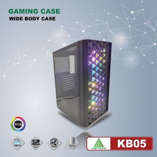 Vỏ Case Máy Tính VSPTECH - Esport Gaming KB05