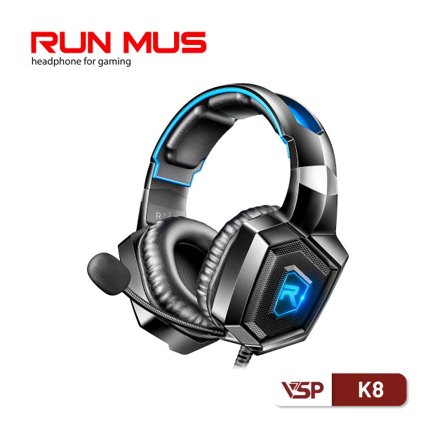TAI NGHE LED RUN MUS - K8