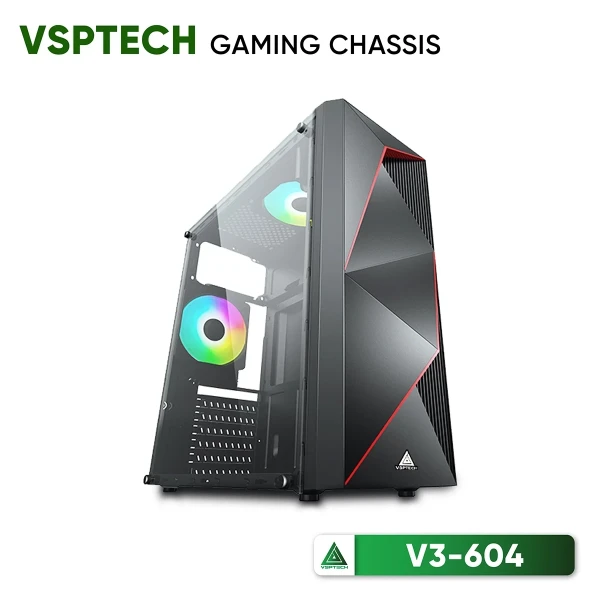 Vỏ Case Máy Tính VSPTECH Gaming V3-604