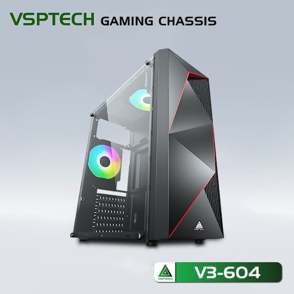 Vỏ Case Máy Tính VSPTECH Gaming V3-604
