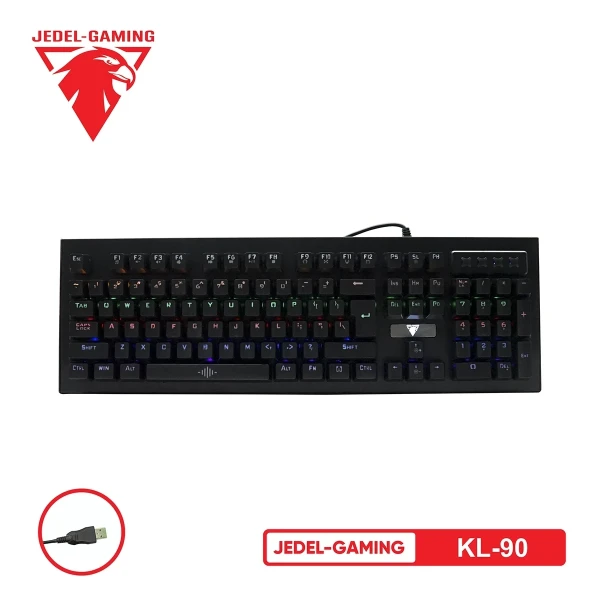 Bàn Phím Cơ JEDEL KL-90 (Full-size / Anti-Ghosting / LED 8 Chế Độ)