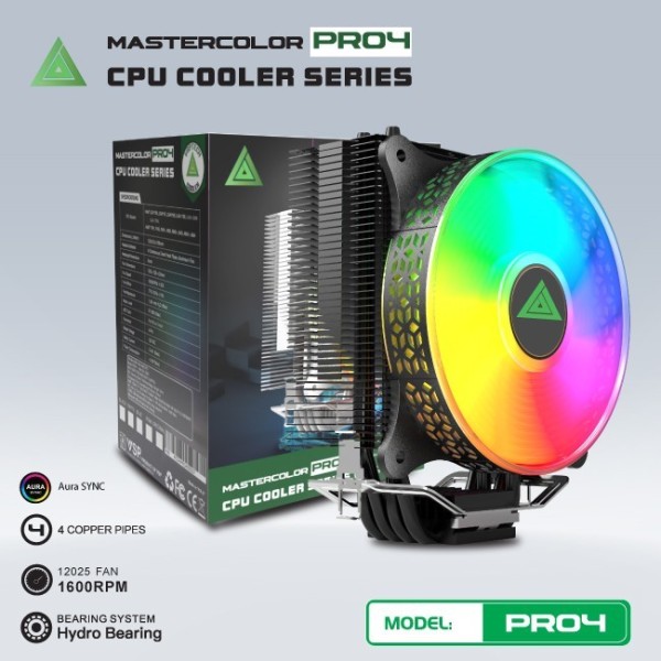 Tản nhiệt CPU VSPTECH PRO4 - Đen