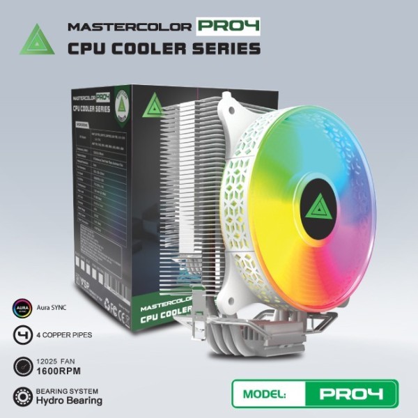 Tản nhiệt CPU VSPTECH PRO4 - Trắng