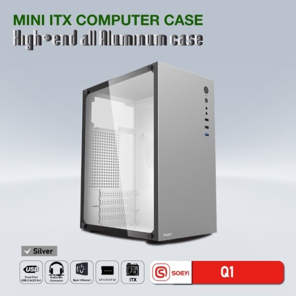 High-end all Aluminum Q1 - Silver