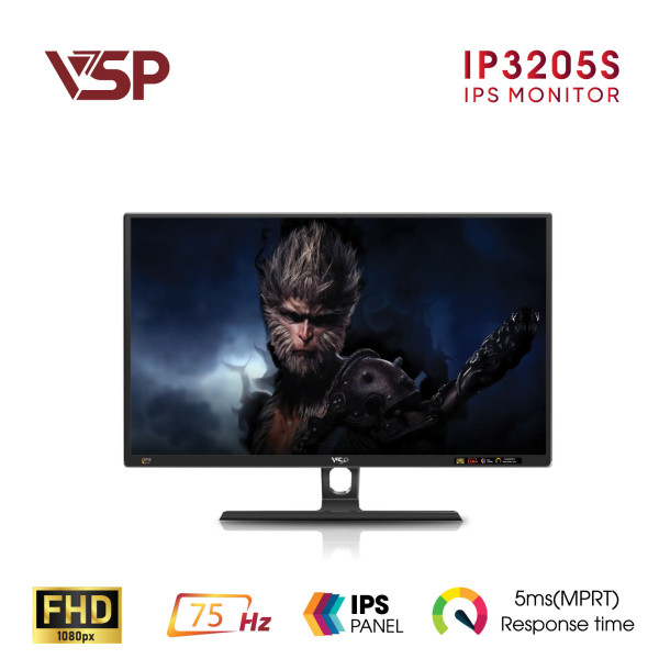 Màn hình VSP IPS Thinking IP3205S (32inch | FHD | IPS | 75Hz | 5ms) - Đen