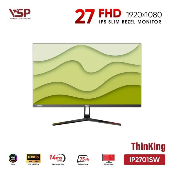 Màn Hình VSP IP2701SW (27 inch / IPS / FHD / 75Hz / 14ms)