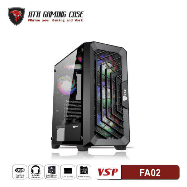 Vỏ Case Máy Tính VSP Gaming FA02