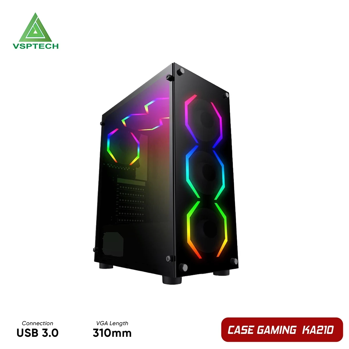 Vỏ Case Máy Tính VSPTECH KA-210