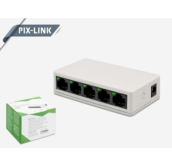 Switch PIX-LINK LV-SW05 5-port (100MMbps)