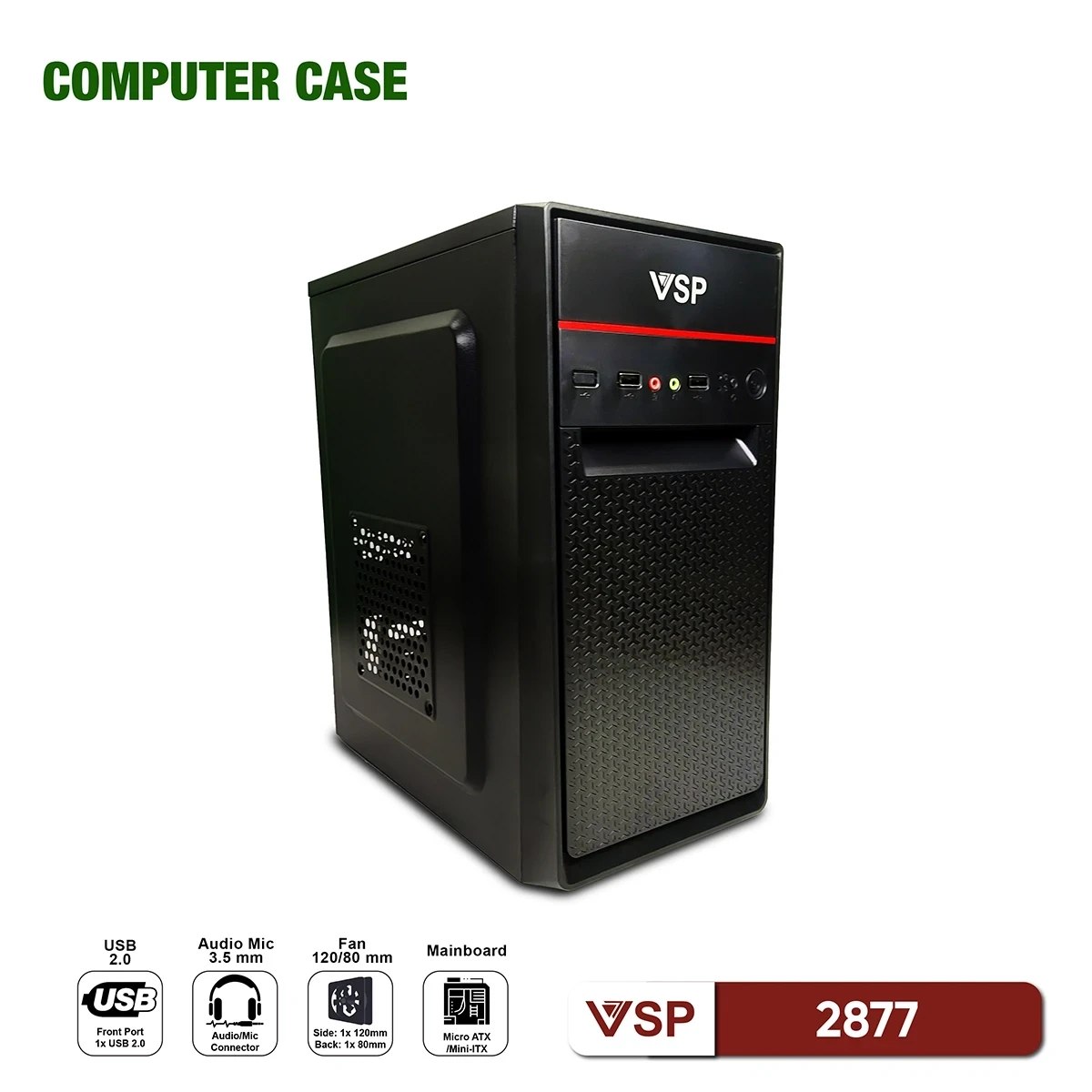 Vỏ Case máy tính VSP 2877