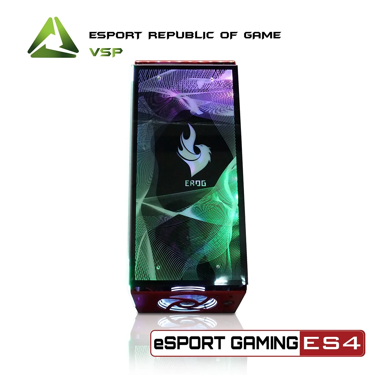 VỎ CASE MÁY TÍNH VSP ESPORT REPUBLIC OF GAMERS ES4