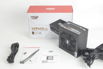 f14 lab - Đánh giá bộ nguồn 80 Plus Bronze VSP VGP650 PRO 650W