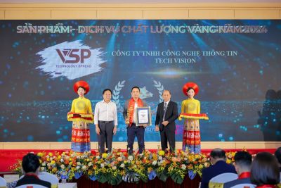 VSP vinh dự đạt giải thưởng Sao Vàng Thương Hiệu Đất Việt 2024