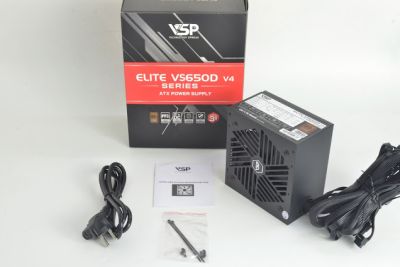 REVIEW/Đánh giá - VSP Elite VS650D V4 650W