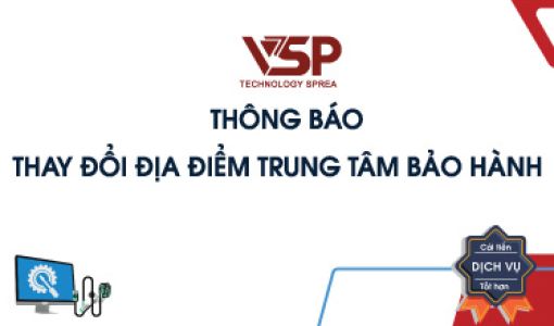 Thông báo v/v thay đổi địa điểm bảo hành 30/12/2024