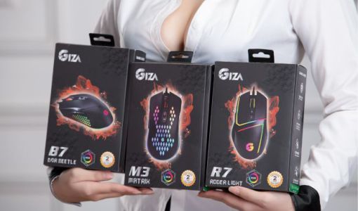 Trên tay chuột đa nhiệm Giza eSport Gaming R7