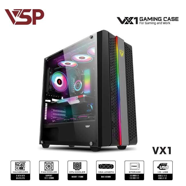 Vỏ Case Chuyên Workstation và Gaming VSP VX1