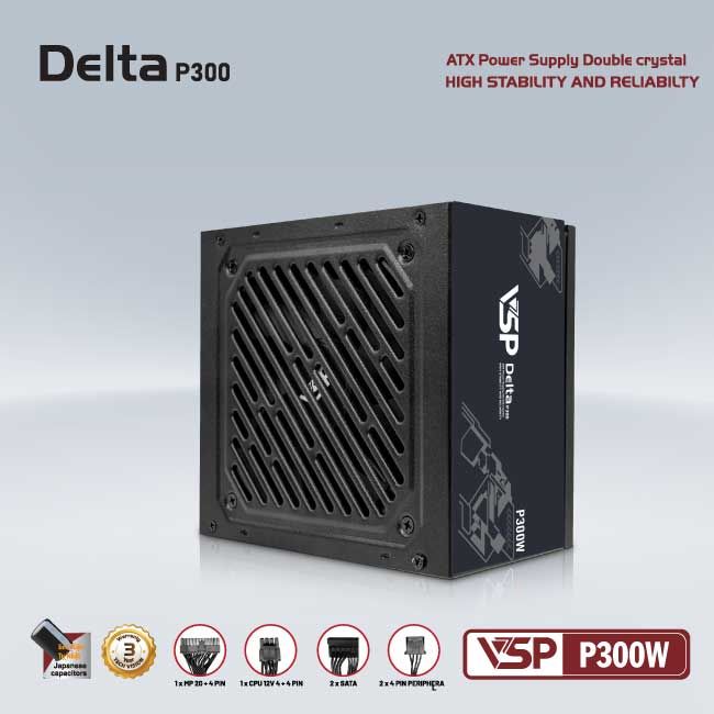 Bộ nguồn VSP Delta P300W