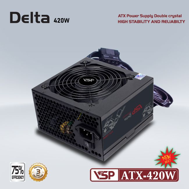 Bộ nguồn VSP Delta ATX-420W