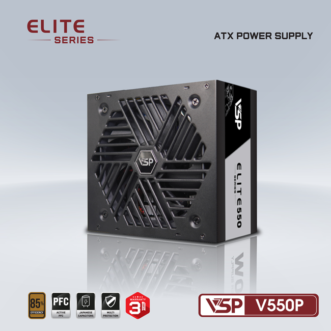 Bộ nguồn VSP Elite Active PFC V550P