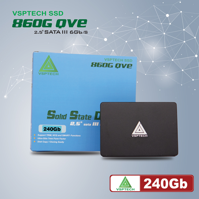 Ổ cứng SSD VSPTECH 860G QVE 240Gb 