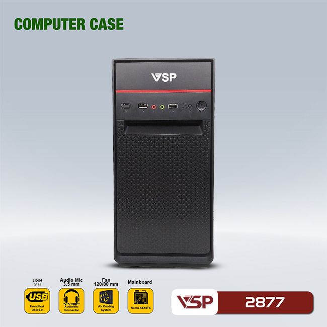 Vỏ Case máy tính VSP 2877