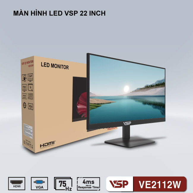 Màn hình 22 inch led Monitor VE2212W