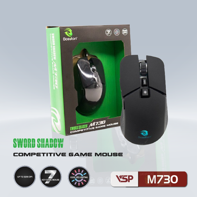 Mouse gaming Bosston M730 USB2.0