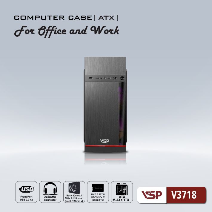 Case Văn Phòng ATX VSP V3718