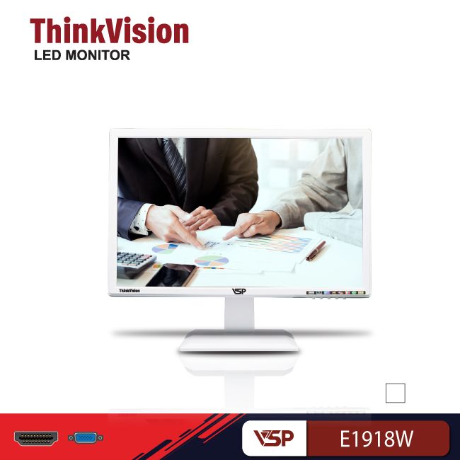 Màn hình VSP 19inch E1918W trắng