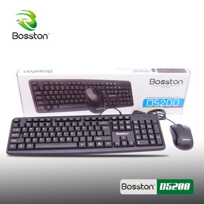 Combo bàn phím văn phòng + mouse Bosston D5200