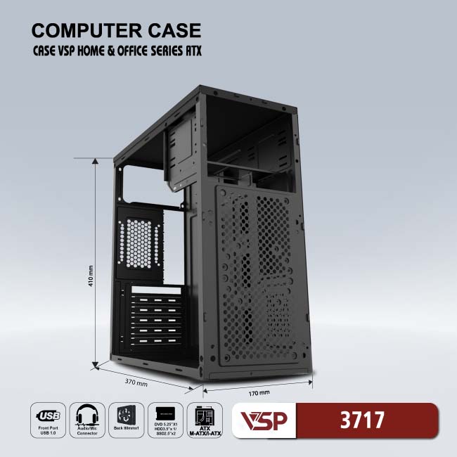 COMPUTER CASE VSP 3717