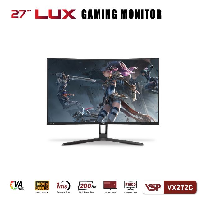 Màn hình cong VSP VX272C - 200Hz - 1Ms