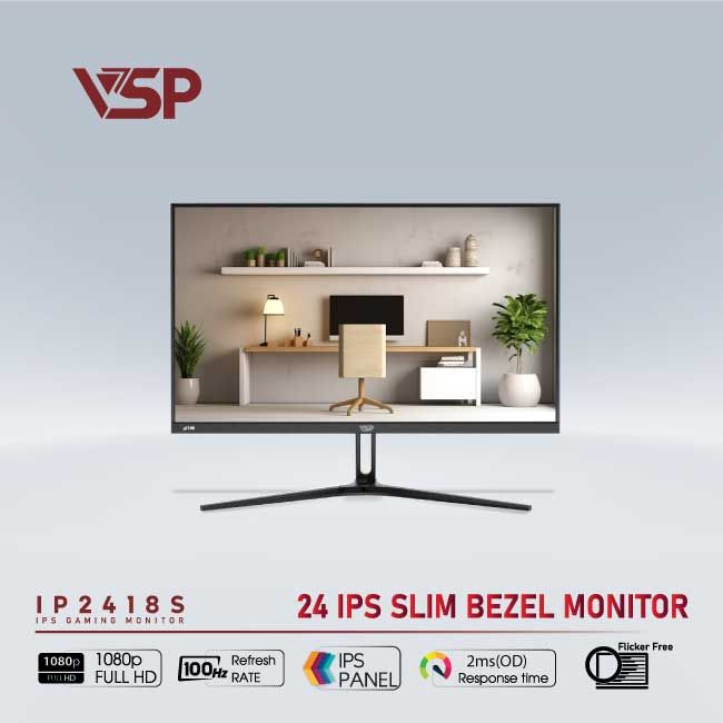 Màn hình VSP IPS IP2418S - 100Hz - 2ms