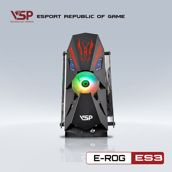 VỎ CASE MÁY TÍNH VSP ESPORT REPUBLIC OF GAMERS ES3